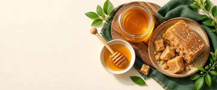 Raw Honey & Chemical-Free Jaggery