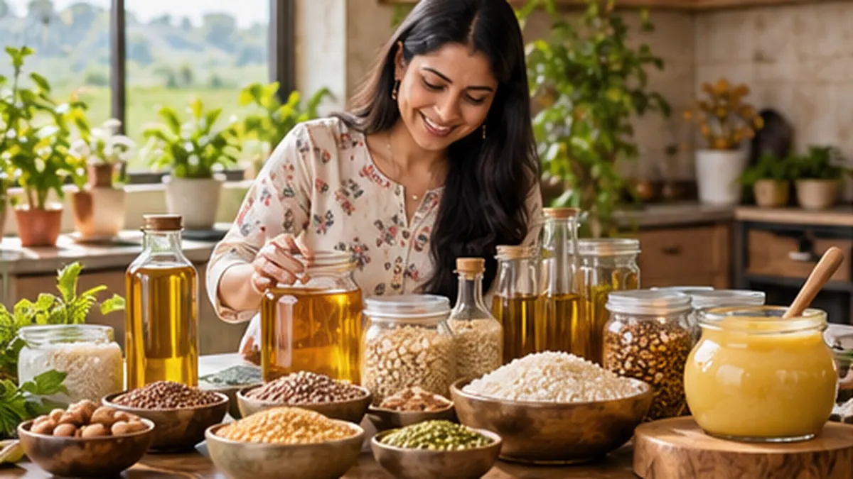 Weekly cooking staples enquiry from Baapuji